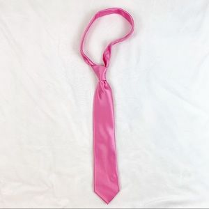 Geoffrey Beene men’s solid pink silk classic tie